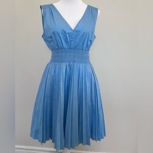 Rebecca Taylor sleeveless dress Blue Small